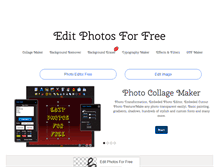 Tablet Screenshot of editphotosforfree.com